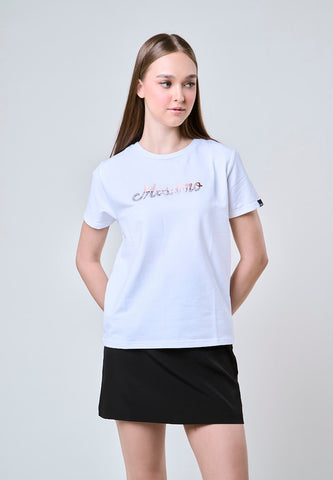 Mossimo Charlotte White Classic Fit Tee