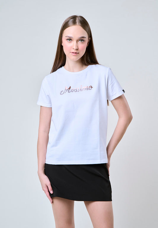 Mossimo Charlotte White Classic Fit Tee