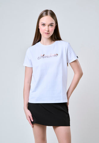 Mossimo Charlotte White Classic Fit Tee