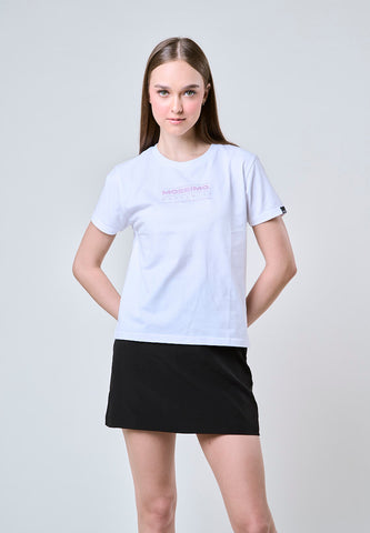 Mossimo Solene White Classic Fit Tee