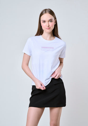 Mossimo Solene White Classic Fit Tee
