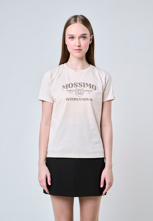 Mossimo Gianna Tapioca Classic Fit Tee