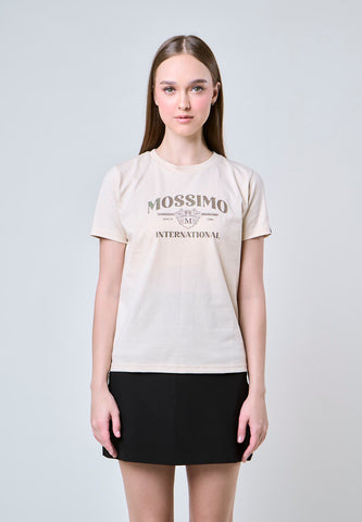 Mossimo Gianna Tapioca Classic Fit Tee