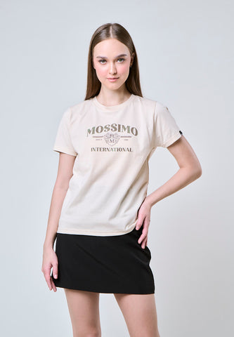 Mossimo Gianna Tapioca Classic Fit Tee