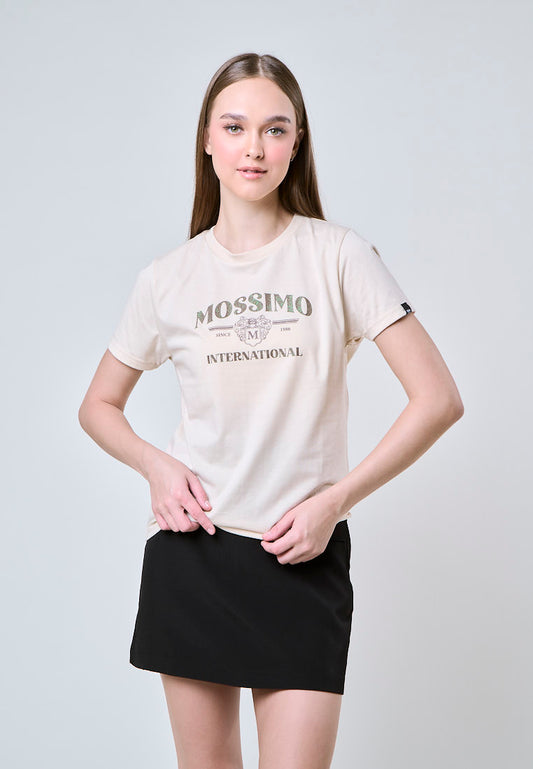 Mossimo Gianna Tapioca Classic Fit Tee