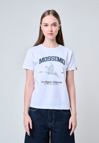 Mossimo Alice White Classic Fit Tee