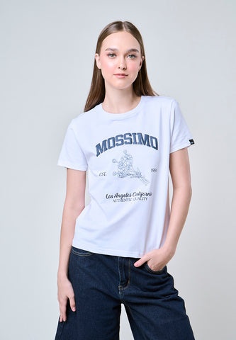 Mossimo Alice White Classic Fit Tee