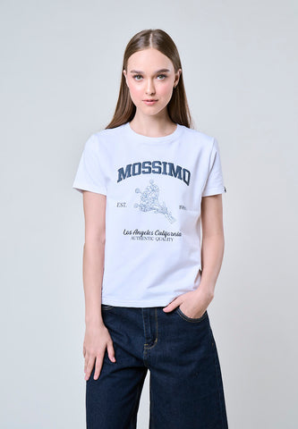 Mossimo Alice White Classic Fit Tee