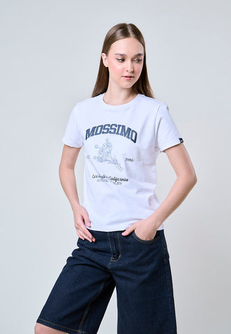 Mossimo Alice White Classic Fit Tee