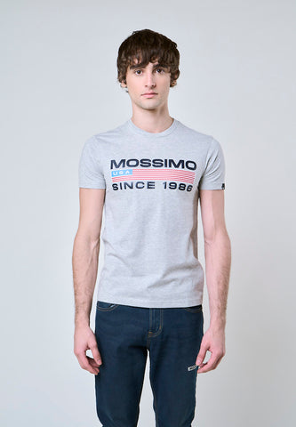 Mossimo Harvey Gray Muscle Fit Tee