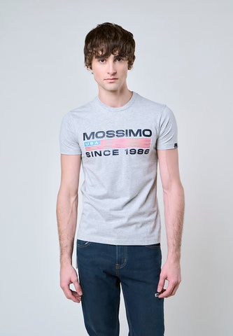 Mossimo Harvey Gray Muscle Fit Tee