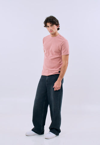 Mossimo Men's Basic Plain Classic Fit Tee with Back Woven Label