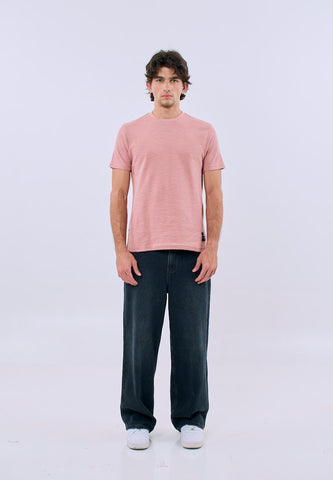 Mossimo Men's Basic Plain Classic Fit Tee with Back Woven Label