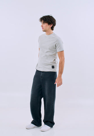 Mossimo Men's Basic Plain Classic Fit Tee with Back Woven Label