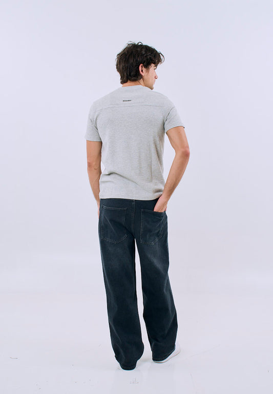 Mossimo Men's Basic Plain Classic Fit Tee with Back Woven Label