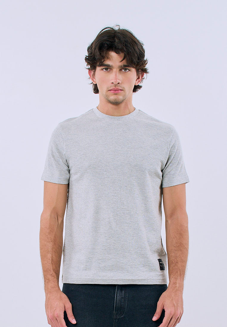 Mossimo Men's Basic Plain Classic Fit Tee with Back Woven Label