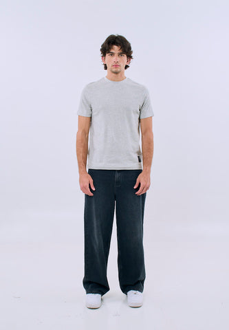 Mossimo Men's Basic Plain Classic Fit Tee with Back Woven Label