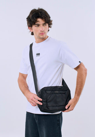 Mossimo Tyrian Black Large Sling Bag For Men