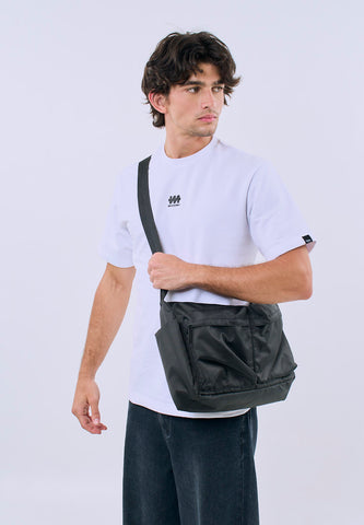Mossimo Daelen Black Shoulder Bag For Men