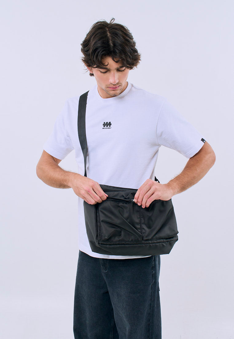 Mossimo Daelen Black Shoulder Bag For Men
