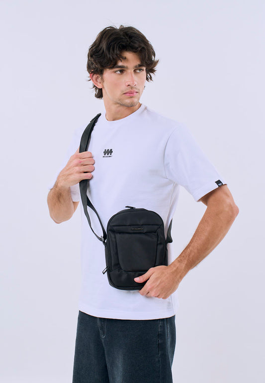 Mossimo Kaelor Black Medium Sling Bag For Men