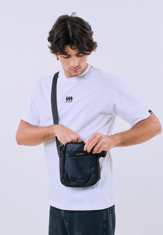 Mossimo Zavian Blue Small Sling Bag For Men