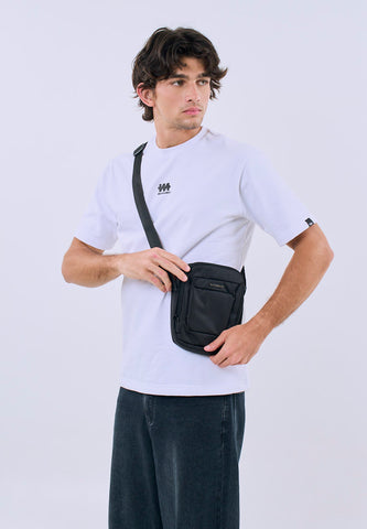 Mossimo Zavian Black Small Sling Bag For Men