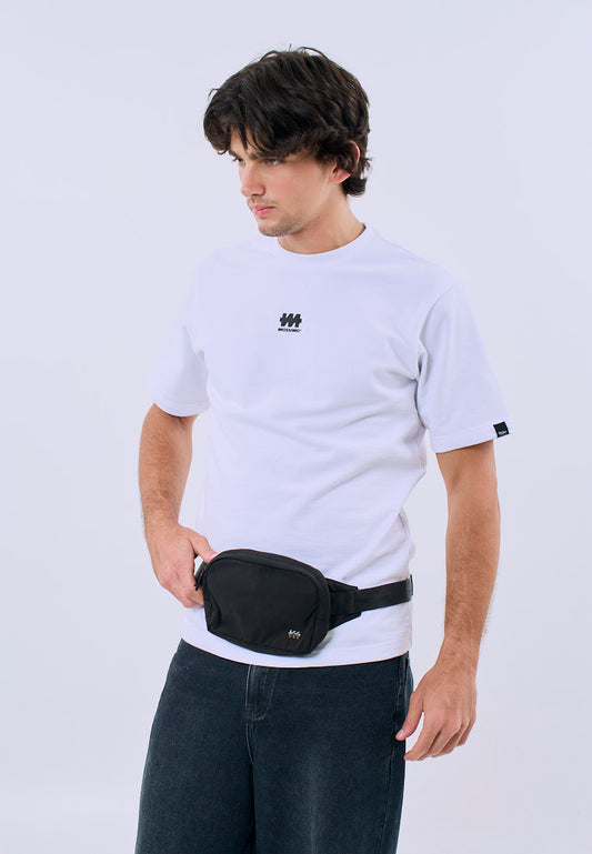Mossimo Aurel Black Unisex Belt Bag