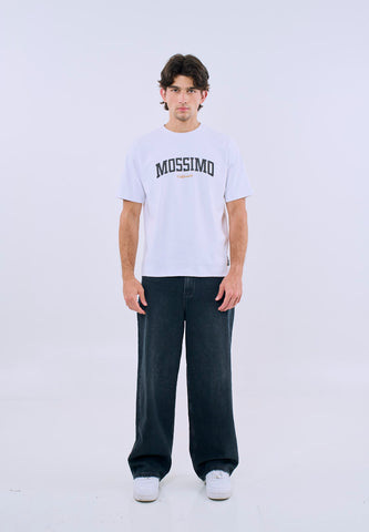 Mossimo Men's White Deep Reflective Urban Fit Tee