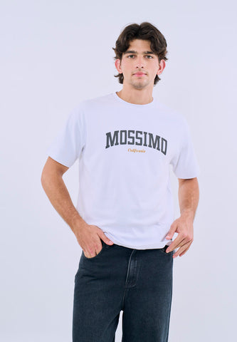Mossimo Men's White Deep Reflective Urban Fit Tee
