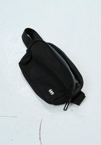 Mossimo Aurel Black Unisex Belt Bag