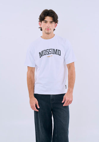 Mossimo Men's White Deep Reflective Urban Fit Tee