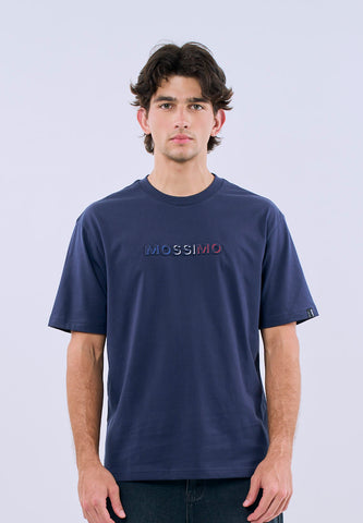 Mossimo Men's Embossed Logo Regular Fit Tee