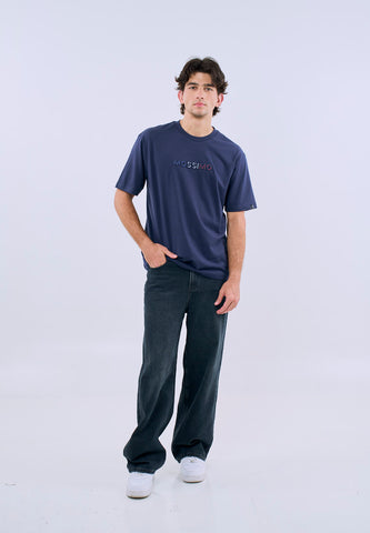 Mossimo Men's Embossed Logo Regular Fit Tee