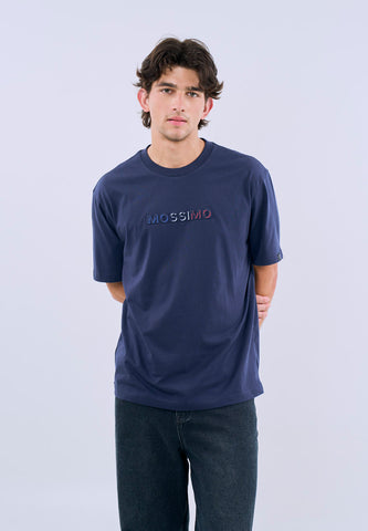 Mossimo Men's Embossed Logo Regular Fit Tee