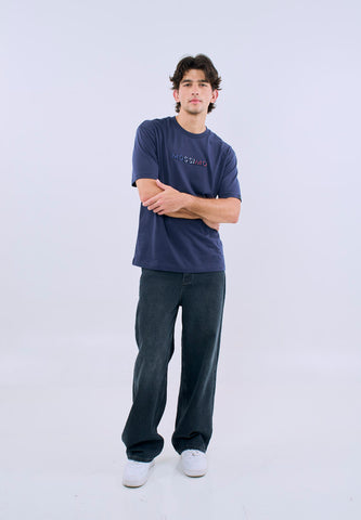 Mossimo Men's Embossed Logo Regular Fit Tee