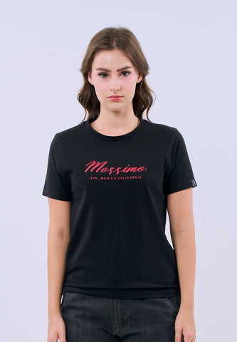 Mossimo Arabella Black Classic Fit Tee For Women