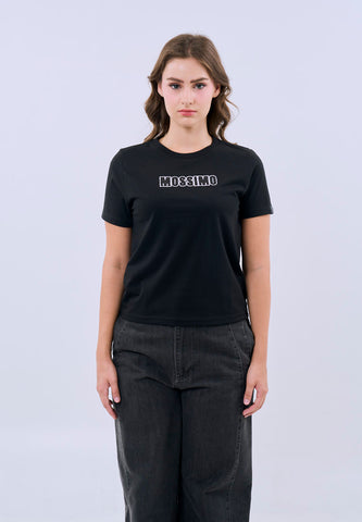 Mossimo Odessa Black Comfort Fit Tee For Women