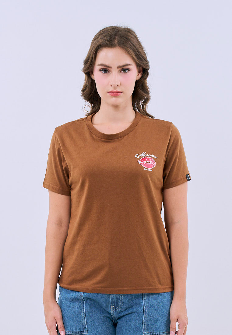 Mossimo Colette Rust Classic Fit Tee For Women