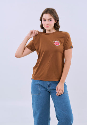 Mossimo Colette Rust Classic Fit Tee For Women