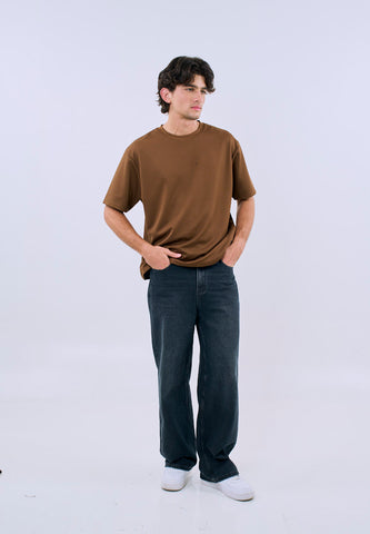 Mossimo Men's Rust Premium Modern Fit Tee with Back Print