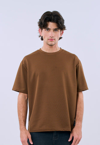 Mossimo Men's Rust Premium Modern Fit Tee with Back Print