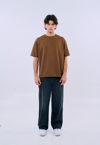 Mossimo Men's Rust Premium Modern Fit Tee with Back Print