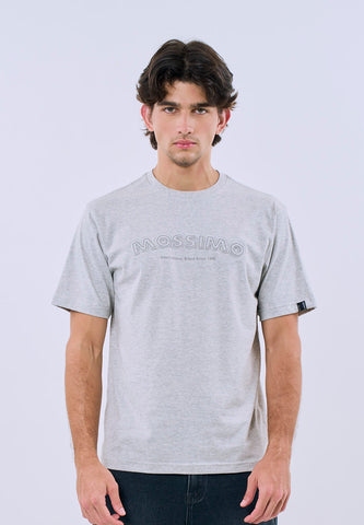 Mossimo Men's Basic Comfort Fit Embossed Logo Tee