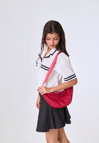 Mossimo Clouie Red Crossbody Bag