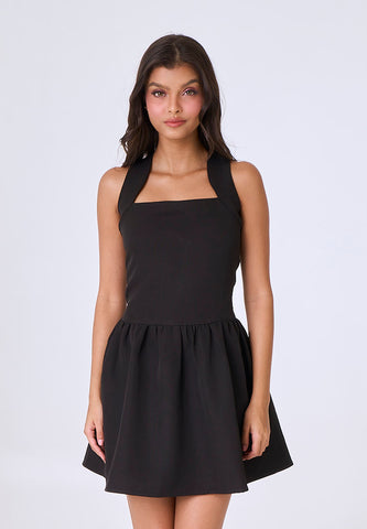 Mossimo Adley Black Body Mini Dress