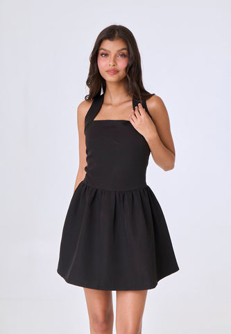 Mossimo Adley Black Body Mini Dress