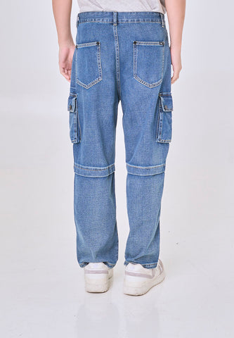 Mossimo Bravyn Dark Denim Cargo Pants
