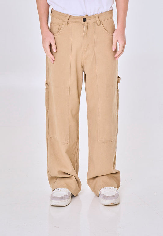 Mossimo Andres Khaki Baggy Fit Carpenter Pants