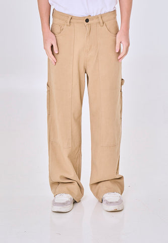 Mossimo Andres Khaki Baggy Fit Carpenter Pants